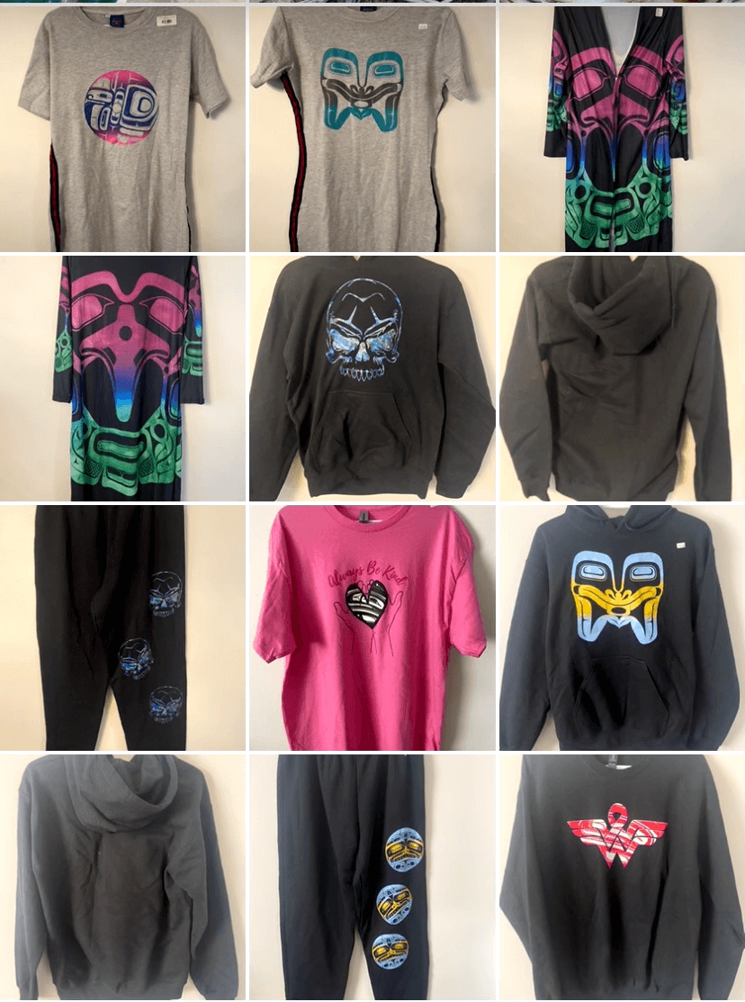 NATIVE-Indigenous artist Wilson( HAISLE tribe)all over print Hoodies, t shirts, hats…. - 9 - 1732123046862_tempImageMDhWPD