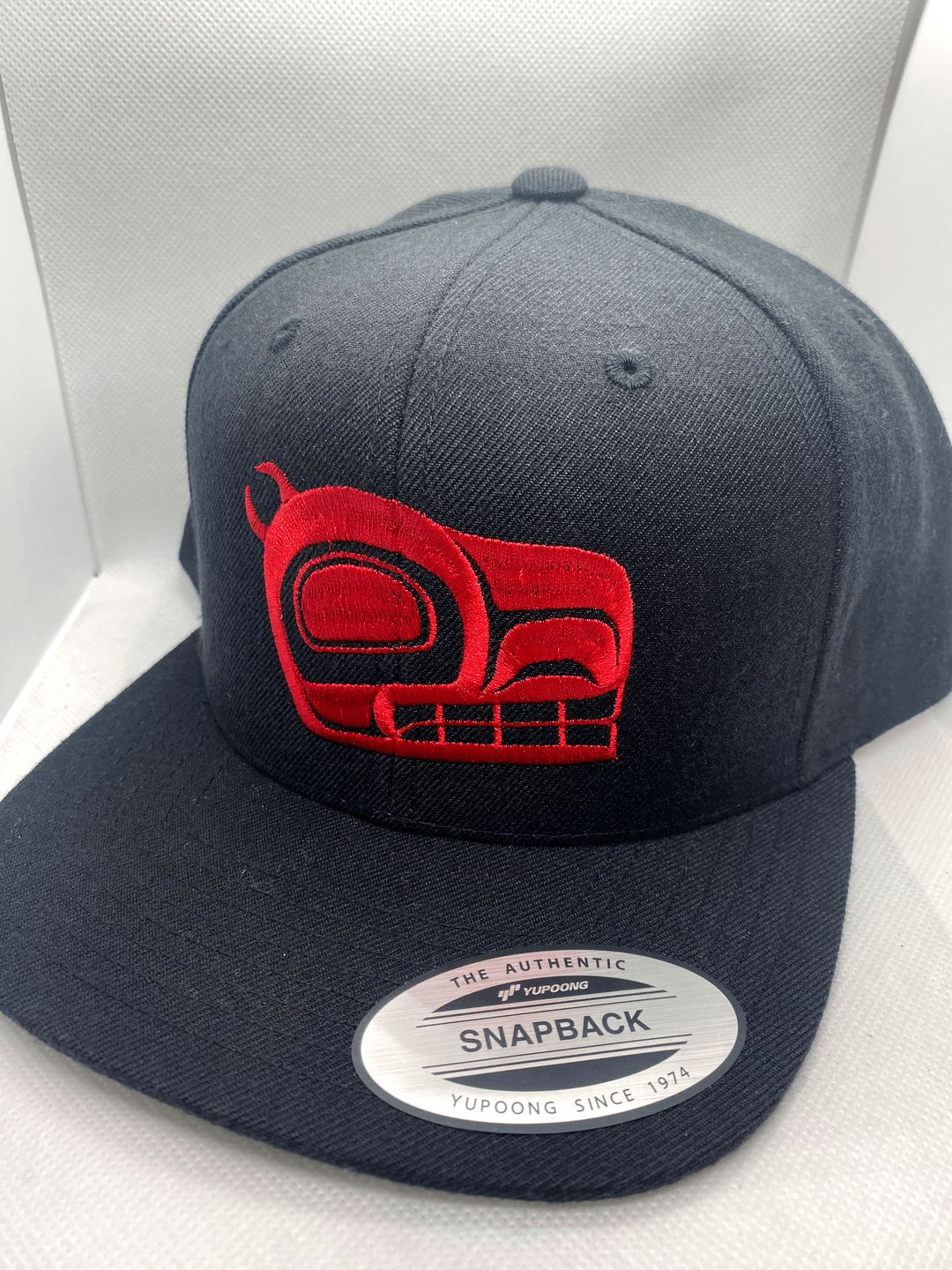 Native North American Canada Indigenous Snapback Hat ,FROG,RAVEN,KILLERWHALE - 5 - 1732124084965_tempImagefh3CTe