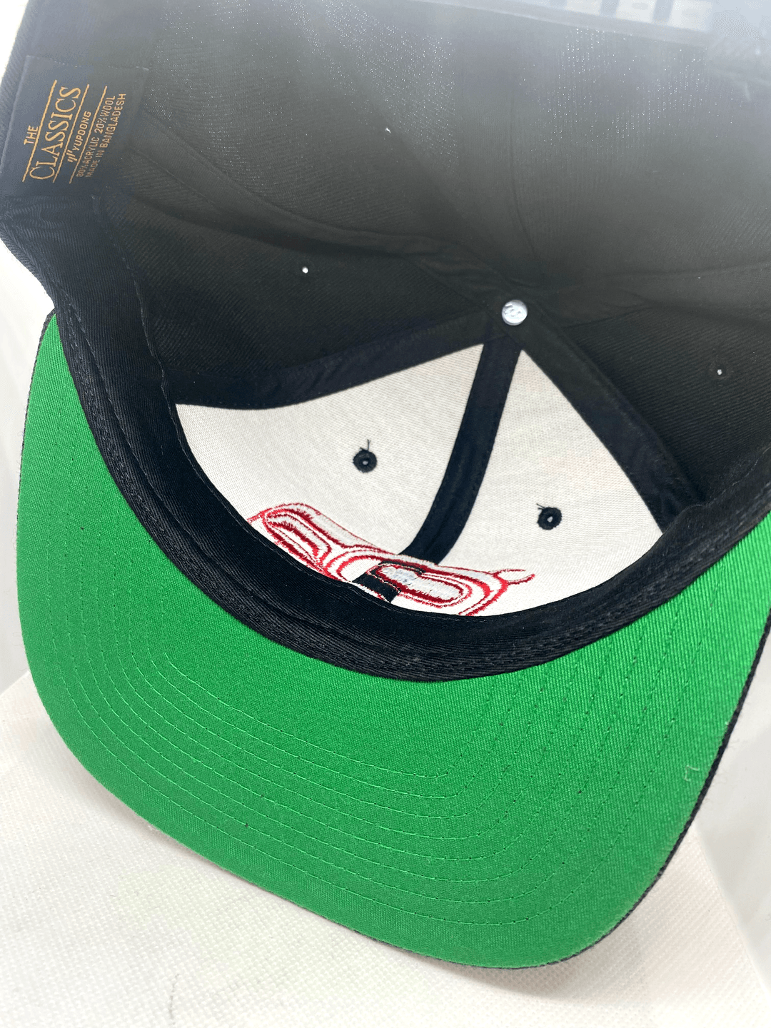 Native North American Canada Indigenous Snapback Hat ,FROG,RAVEN,KILLERWHALE - 6 - 1732124085183_tempImageploiNI