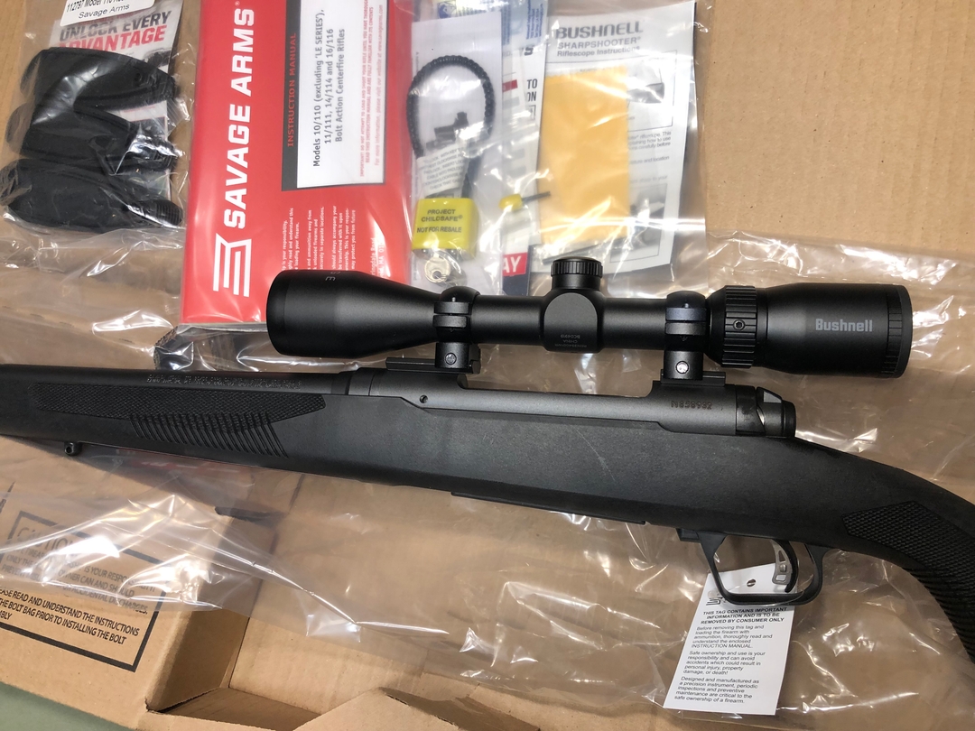 NEW! Savage 110 Engage Hunter XP 30-06 Sprg Rifle Combo w/Bushnell Engage 3-9x40mm Scope *$55 Hornady ELD-X Ammo Deal; $189 NEW! Vortex Scope Options* - 6 - 1732475267752_IMG_6245