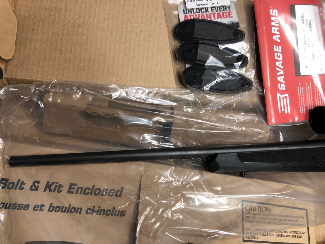 NEW! Savage 110 Engage Hunter XP 30-06 Sprg Rifle Combo w/Bushnell Engage 3-9x40mm Scope *$55 Hornady ELD-X Ammo Deal; $189 NEW! Vortex Scope Options* - 7 - 1732475267753_IMG_6246