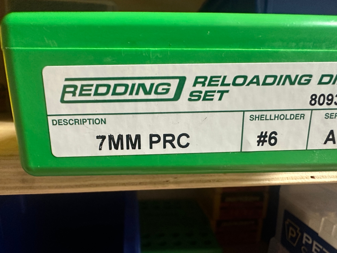 Redding 7mm PRC dies - 1 - 1733445571528_IMG_0722