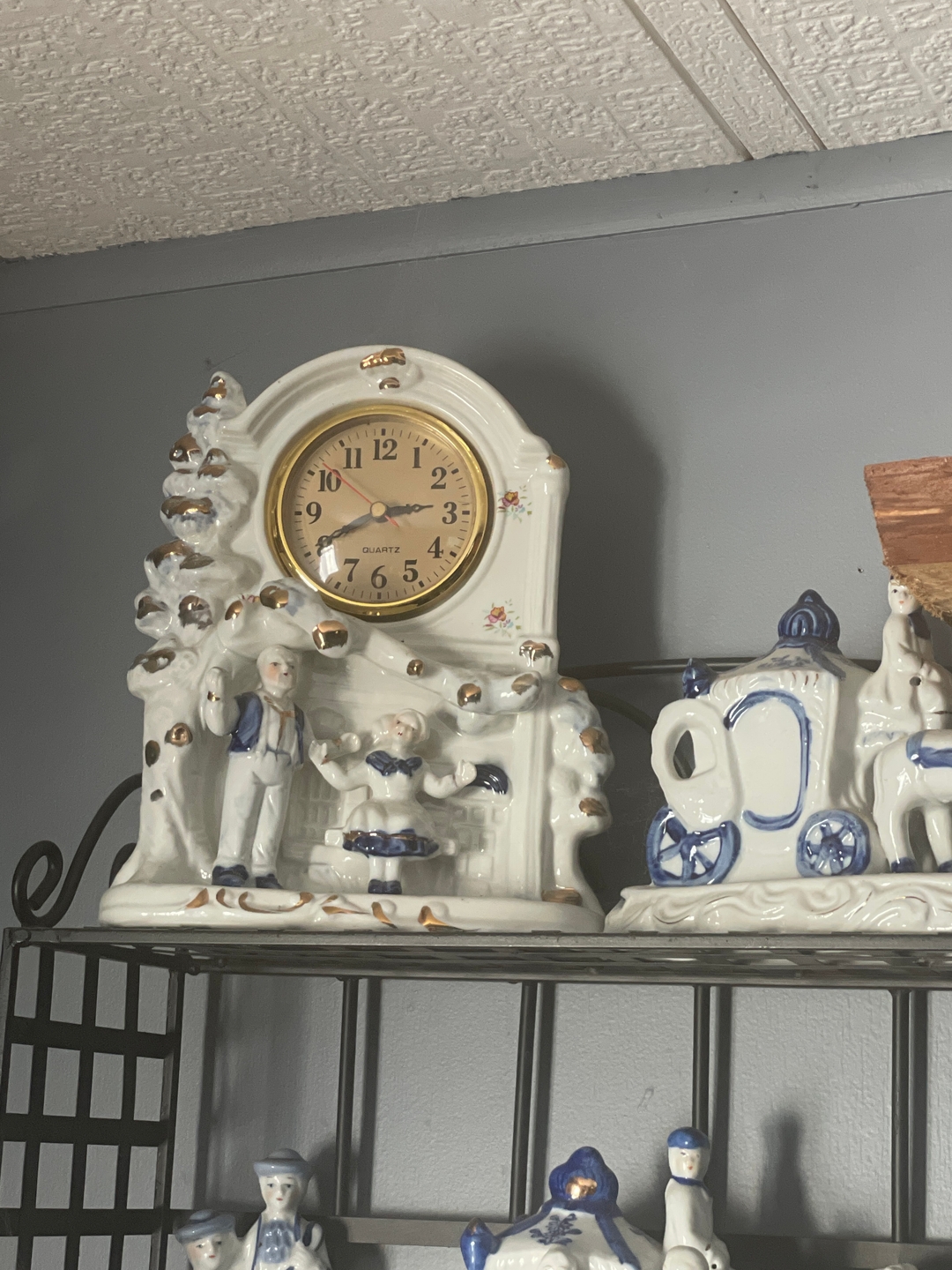 19 piece ceramic display with wall rack - 5 - 1733603789372_image