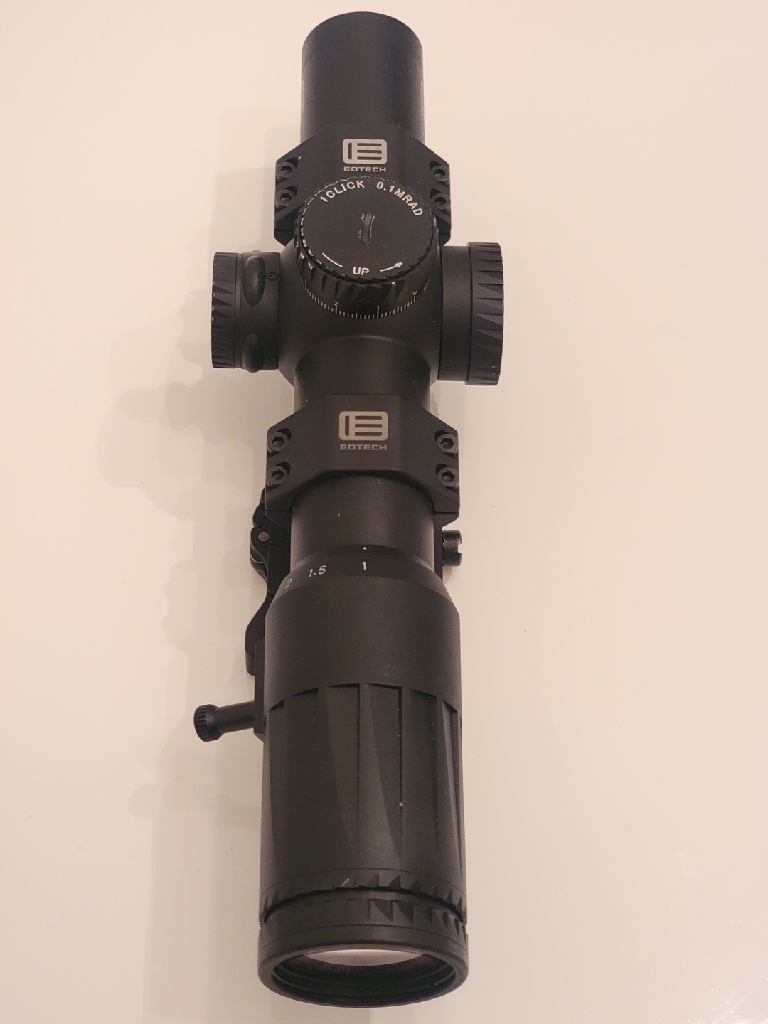 EOTech Vudu Optics, 1-10X28 FFP, SR-5 MRAD Reticle, 34mm Plus Mount - 4 - 1733721903261_20241122_212644