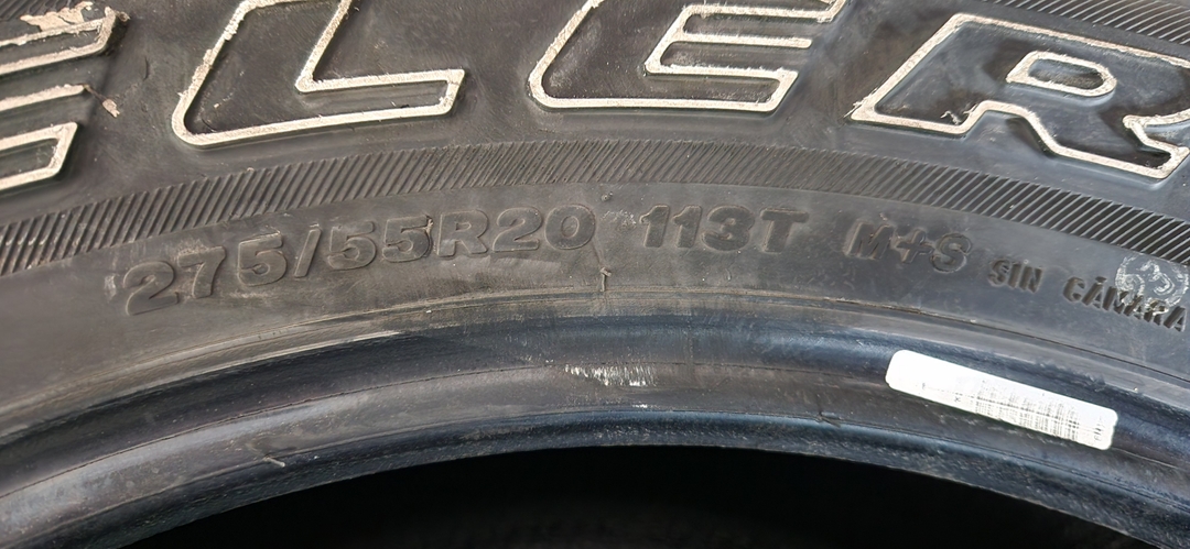 Bridgestone Dueler tires 275/55/20 - 3 - 1733945095362_1000017739