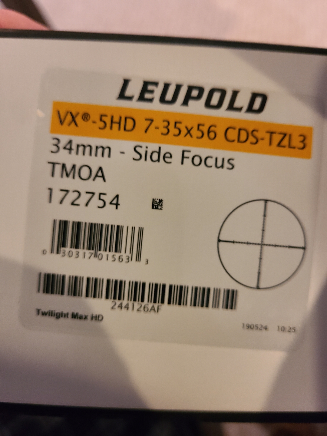 Leupold 5HD 7-35x56 scope  - 1 - 1734301064590_Leopold scope 5HD 