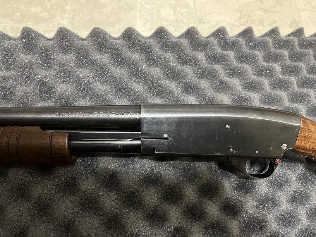 Steven’s model 77c 12 gauge pump action shotgun - 5 - 1734323670042_2541