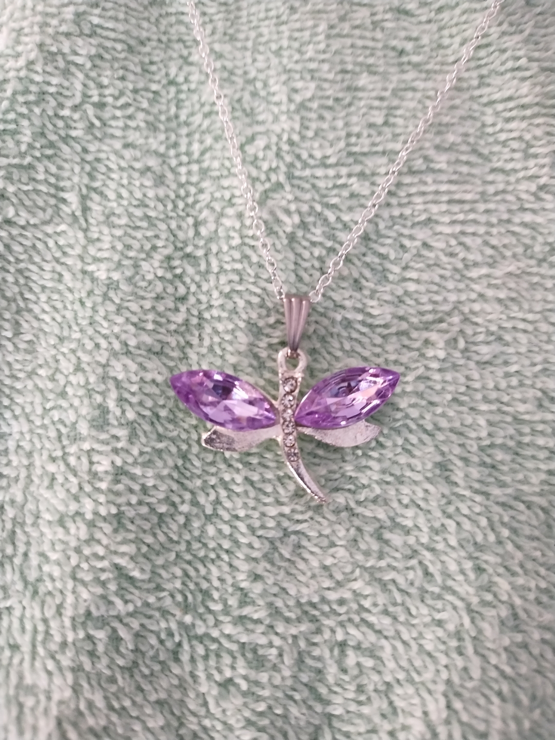 Dragonfly birthstone necklaces - 8 - 1734405347773_IMG_20241216_143734635