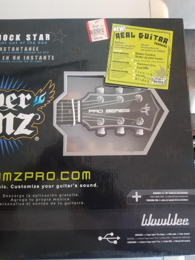 Paper Jamz Pro Series Electric Guitar - New - 5 - 1734413391424_5