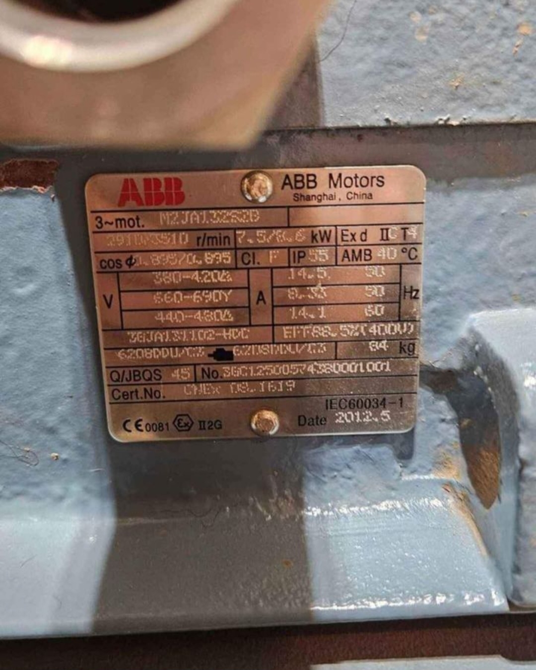 ABB Explosion Proof Motors  - 2 - 1734476984558_1000039251