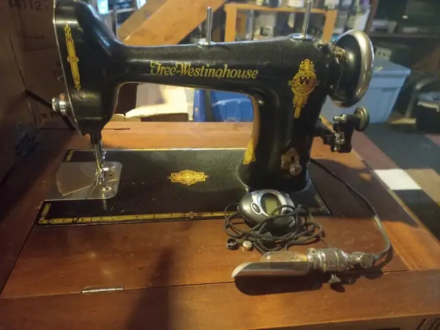 I deliver! Free-Westinghouse Sewing Machine Style 577800-B - 2 - 1734546896230_Westinghouse_Sewing_Machine2