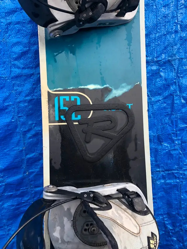 I deliver! Rossignol 152 snowboard. Flow bindings - 5 - 1734548186093_Rossignol_Snowboard5