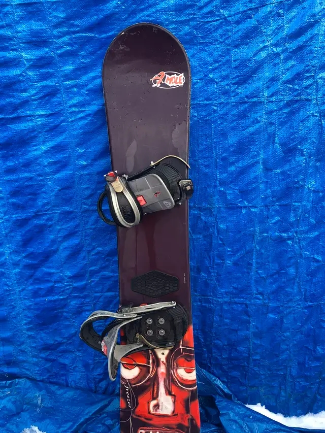 Mole snowboard. Burton bindings. I deliver. - 1 - 1734548258706_Mole_Snowboard1