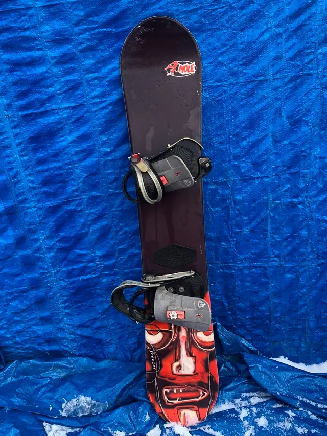 Mole snowboard. Burton bindings. I deliver. - 8 - 1734548258706_Mole_Snowboard8