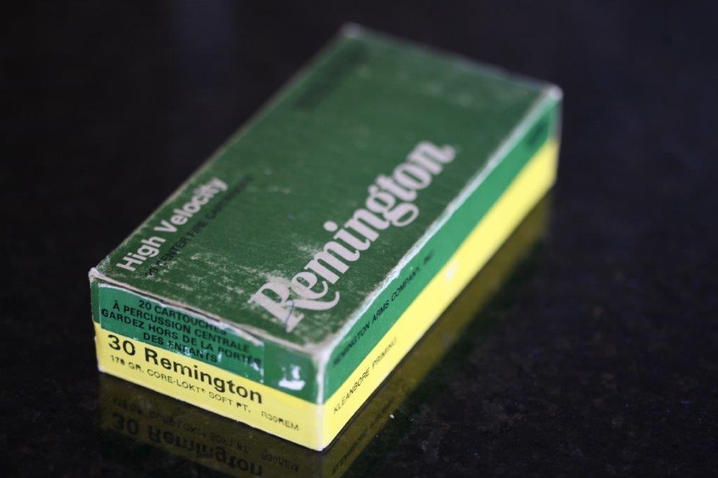 30 Remington  -  Factory Ammunition - 1 - 1734571786111_IMG_6414