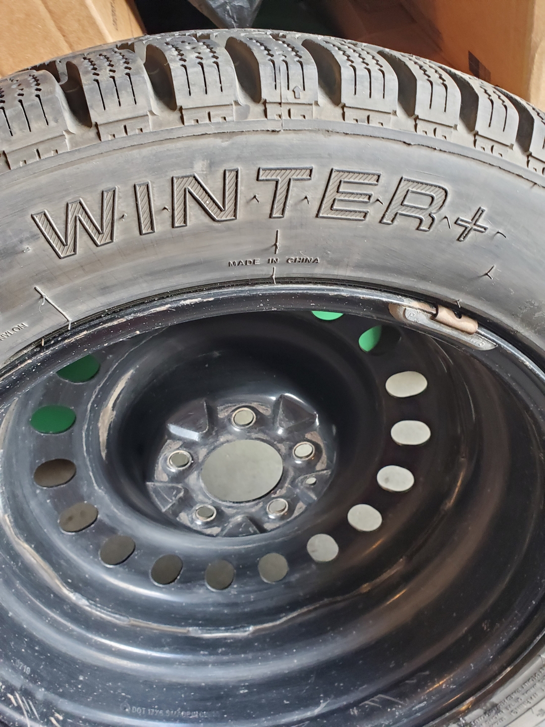 2 Eskay winter tires and rims - 3 - 1734713344962_20241120_151337