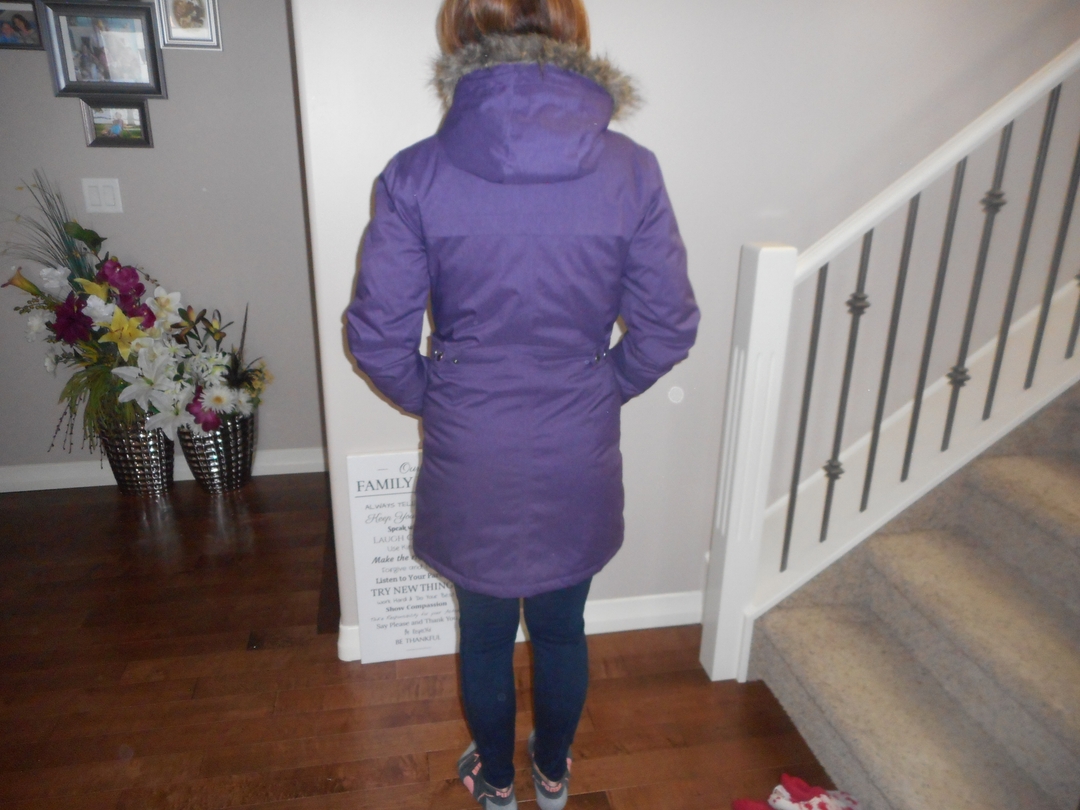 Women`s winter coat - 2 - 1734743580777_purple coat back