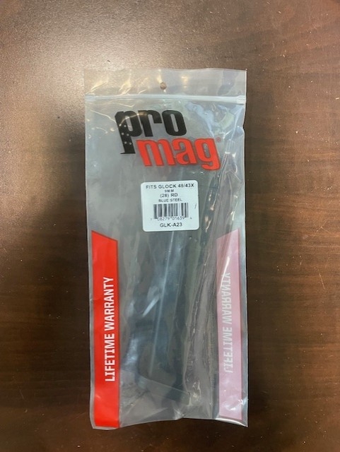 Brand new Pro Mag Glock 48/43X 10/28 Rounds Magazine $60 - 1 - 1734982575087_Glock48 10-28 rds