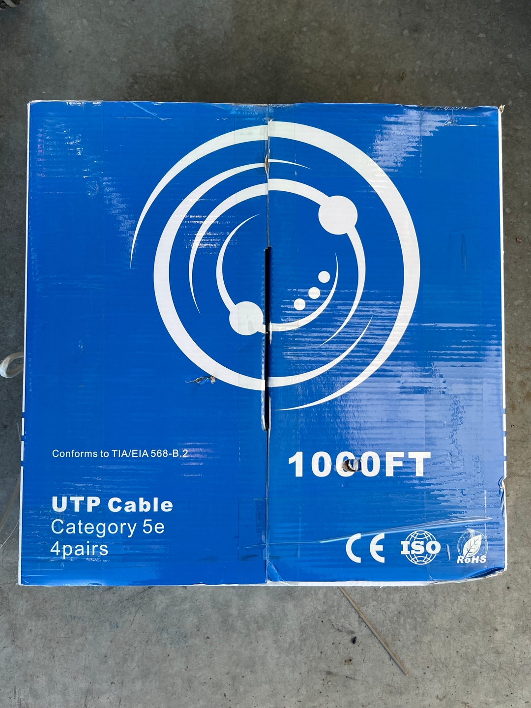 Vivo 1000 ft Cat 5e 24 AWG Ethernet Cable - 1 - 1735351531108_IMG_9352