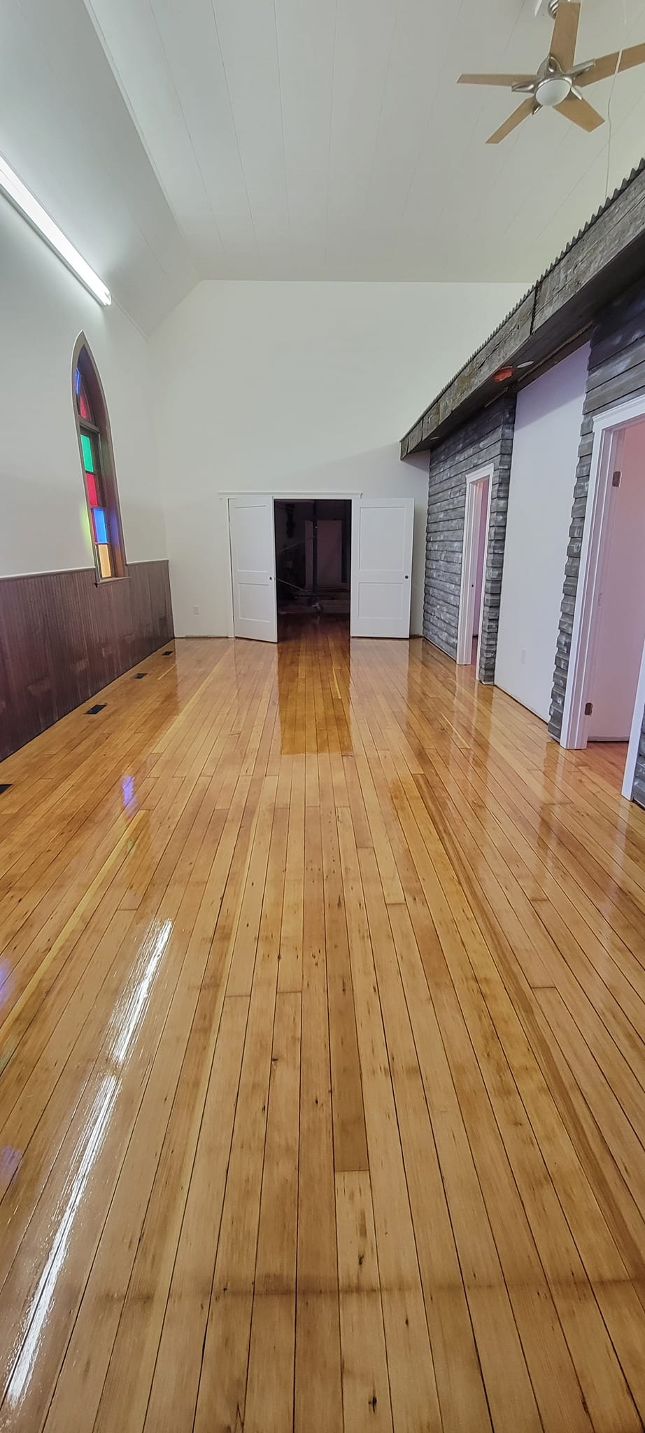 Hardwood Floor Refinishing, Flooring Installtion - 3 - 1736185127606_BowdenChurch1-after