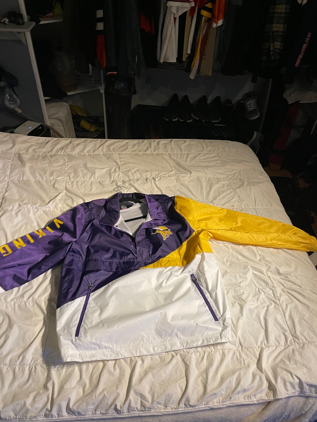 Minnesota  Vikings rain slicker - 1 - 1736561468493_IMG_9611