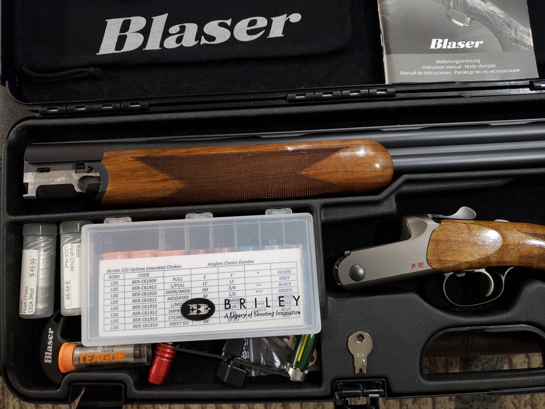 Blaser F16 Sport Over / Under Shotgun w/ 13 Chokes (Briley & Teague) - 3 - 1736748268329_20250112_230208