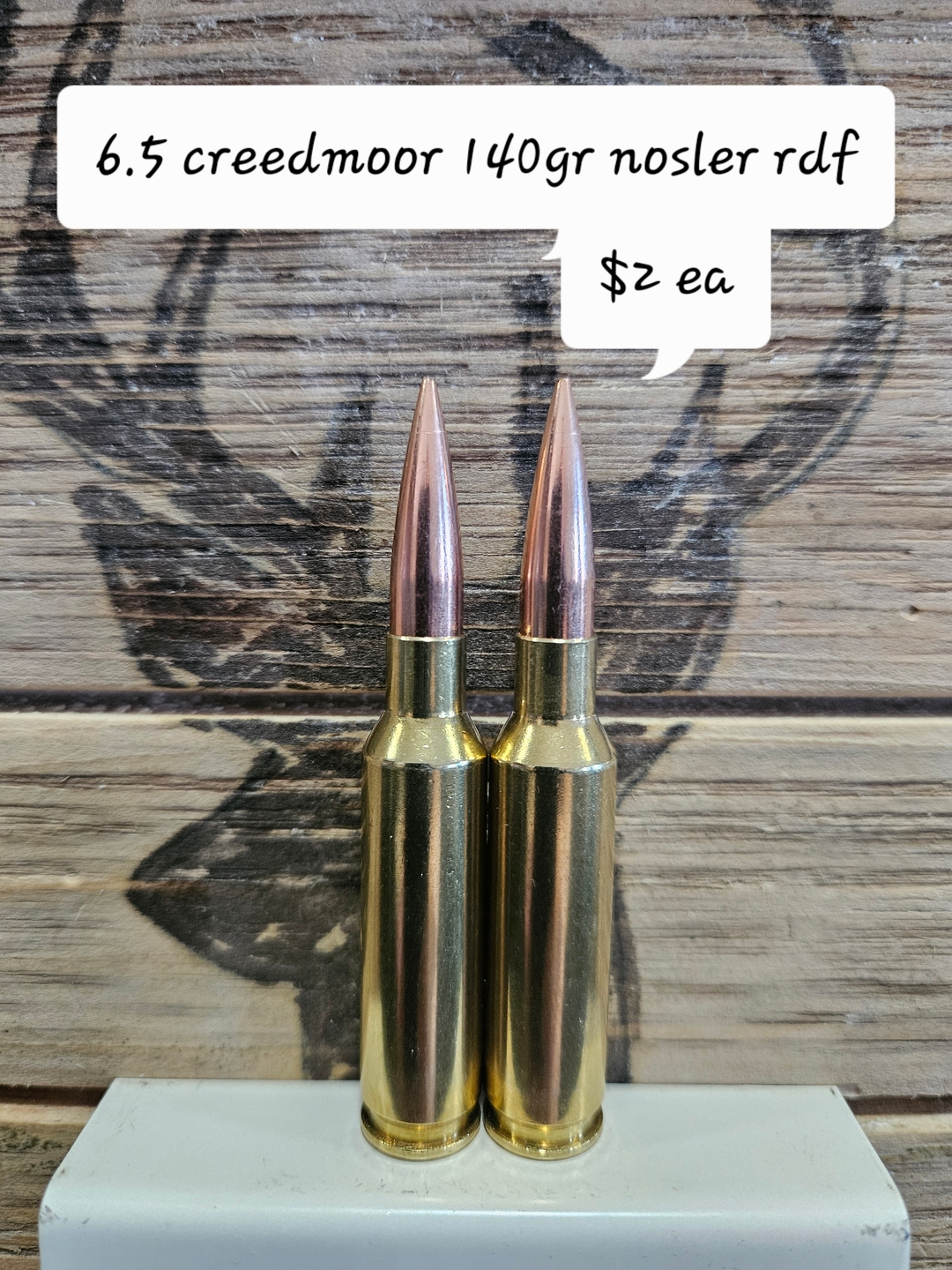 F/s 6.5 creedmoor 140gr nosler rdf - 1 - 1737241761293_1000017684