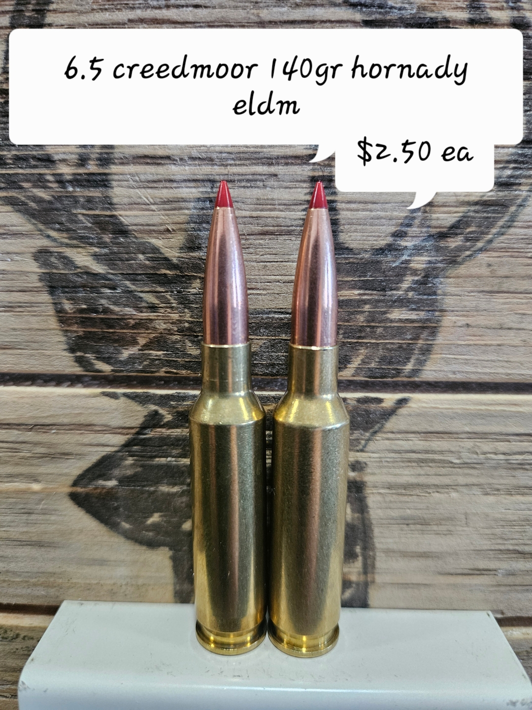 F/s 6.5 creedmoor 140gr hornady eldm - 1 - 1737242000509_1000017683