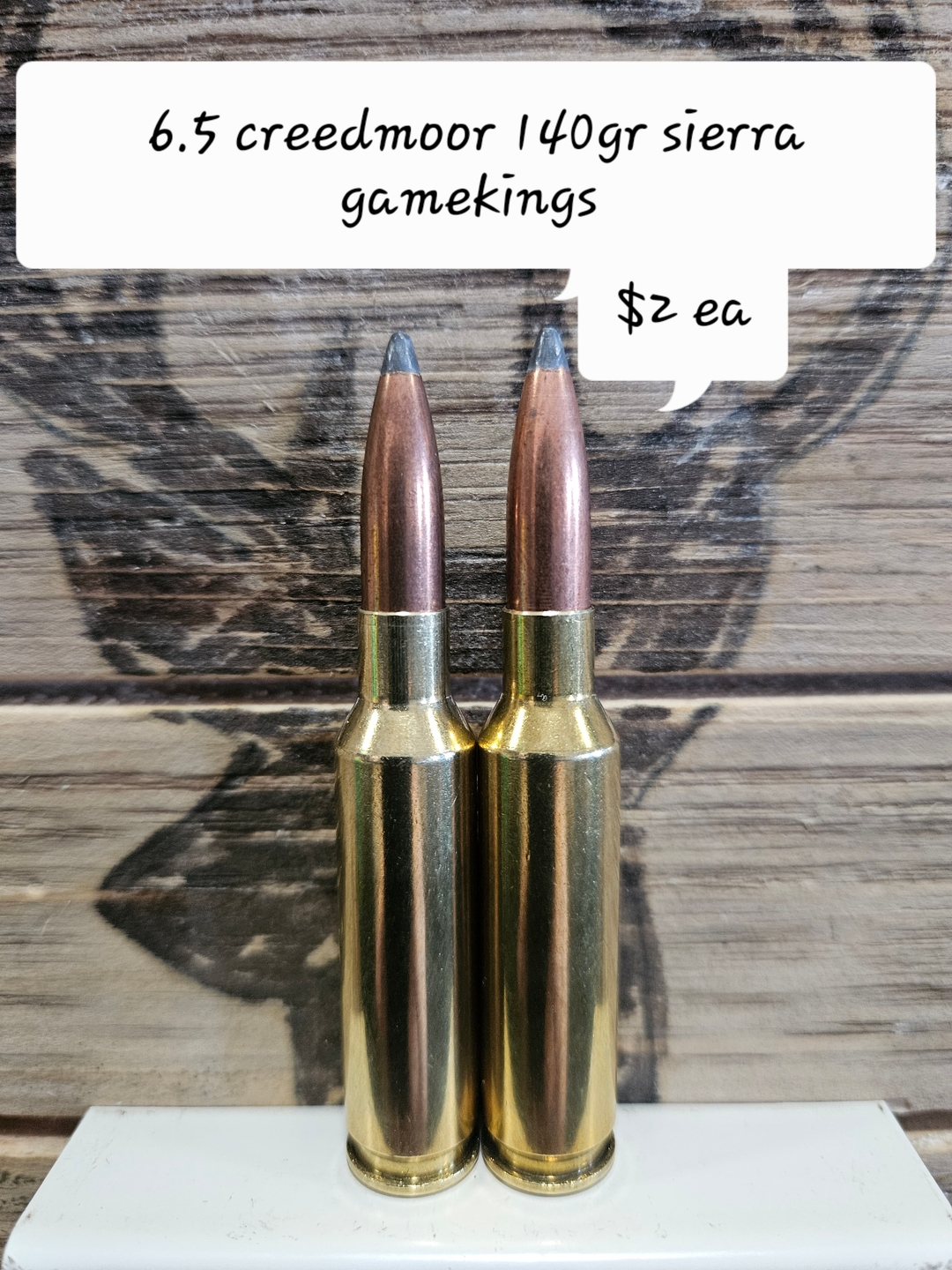 F/s 6.5 creedmoor 140gr sierra gamekings  - 1 - 1737243064504_1000017678