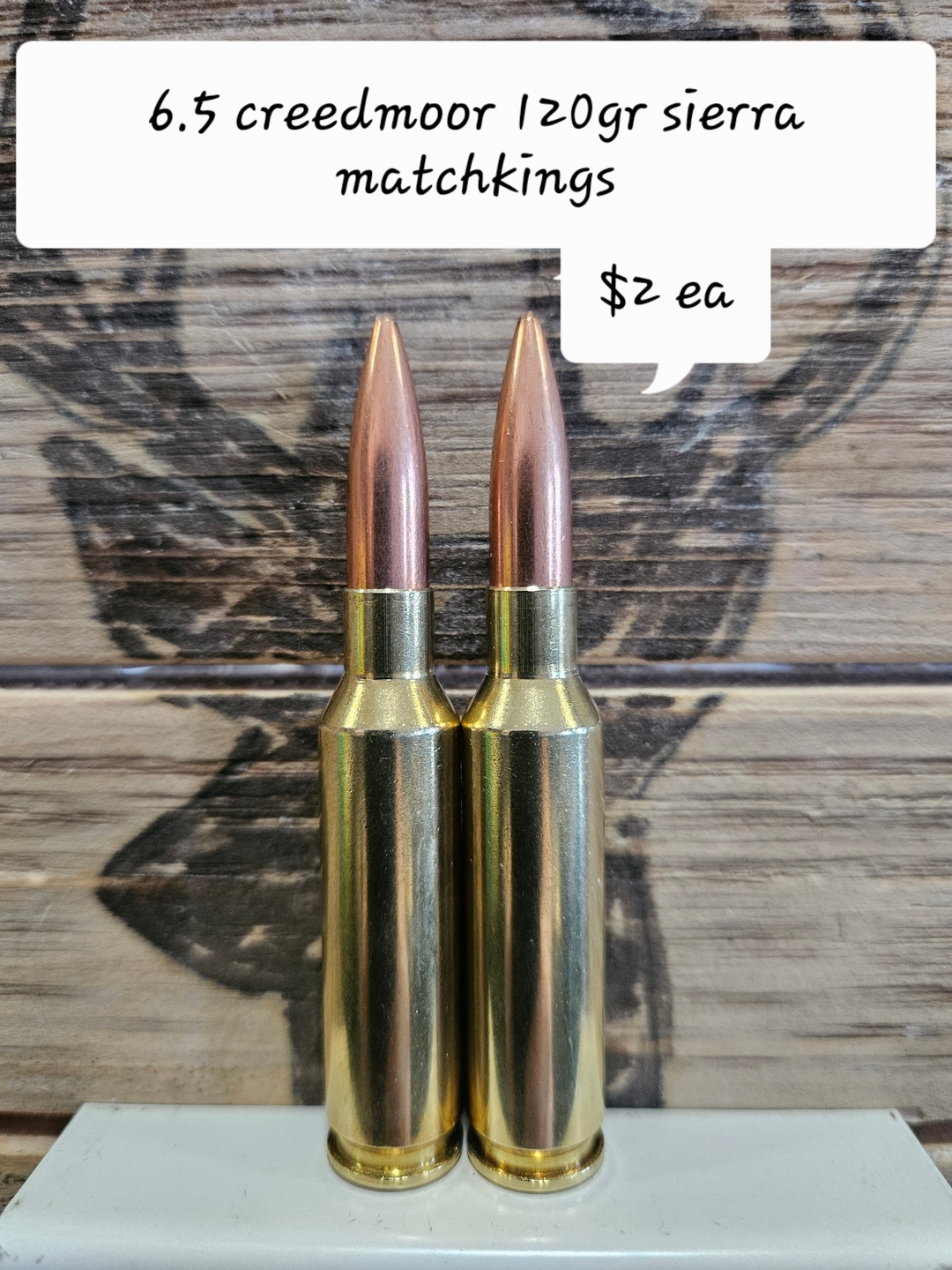 F/s 6.5 creedmoor 120gr sierra matchkings  - 1 - 1737243228585_1000017677