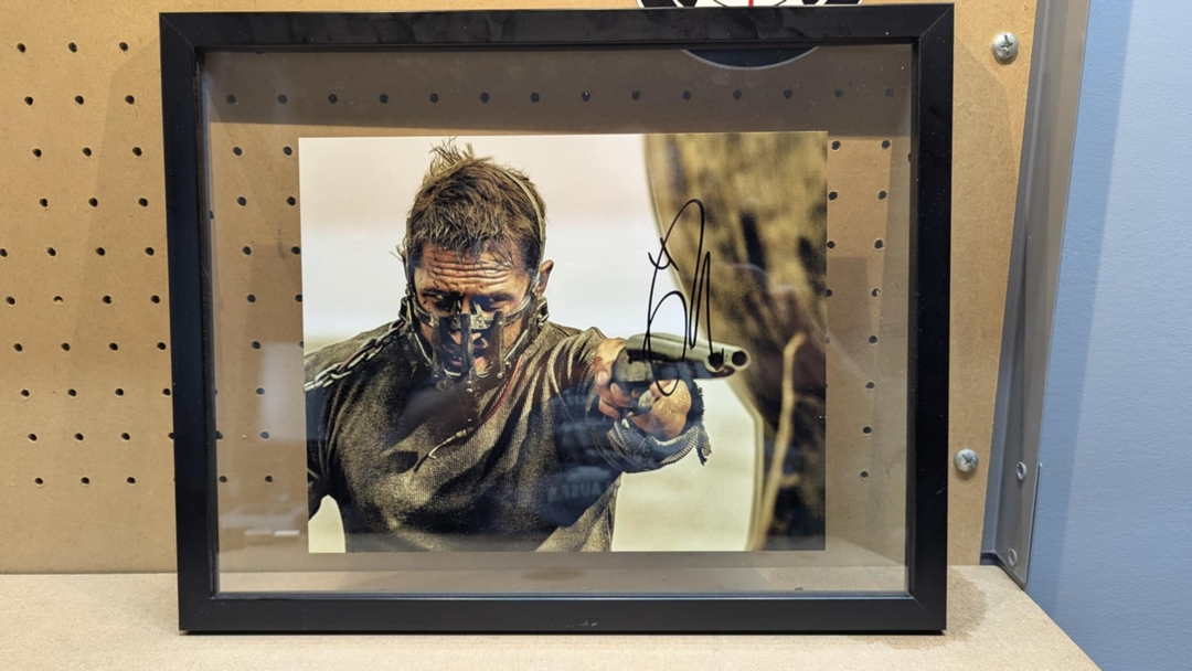 Tom Hardy Autographed Mad Max Photo with COA - 1 - 1737244336322_tom1