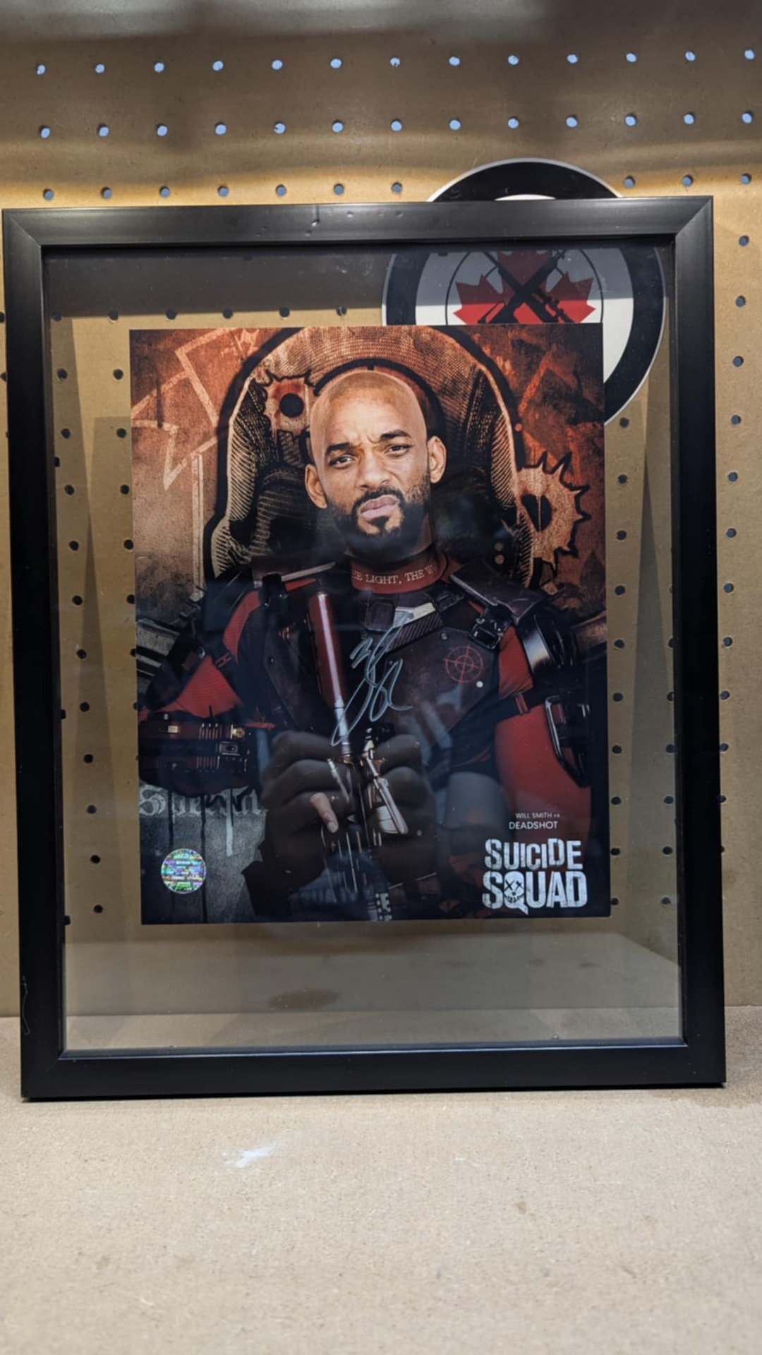 Will Smith Autographed Suicide Squad Deadshot Photo with COA - 1 - 1737244415220_will1