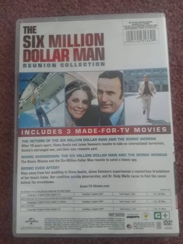 Magnum PI and Six Million Dollar Man on DVD  - 11 - 1737318471182_FB_IMG_1737316907780