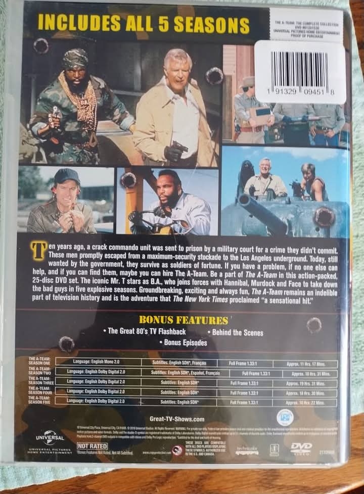 Ghost whisperer and The Ateam on DVD  - 8 - 1737319350318_FB_IMG_1737316951860