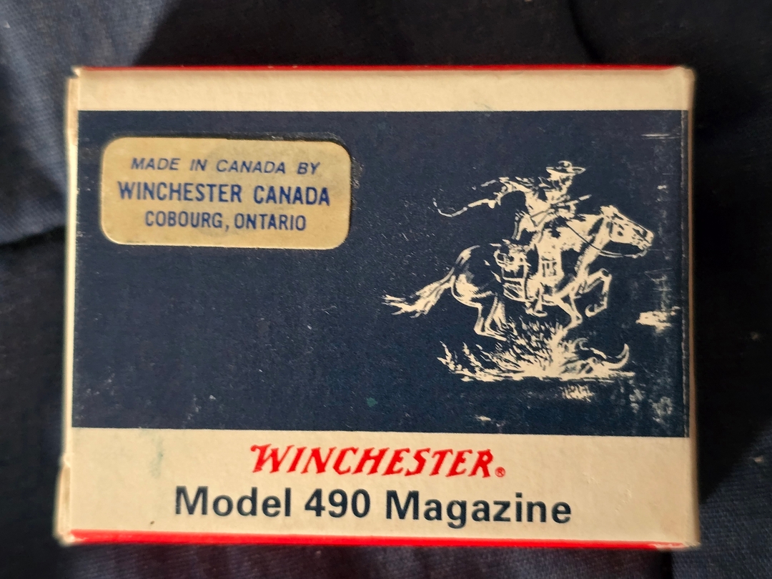 WINCHESTER MODEL 490  22LR 5 RND MAGAZINE - 1 - 1737413300108_1000040614