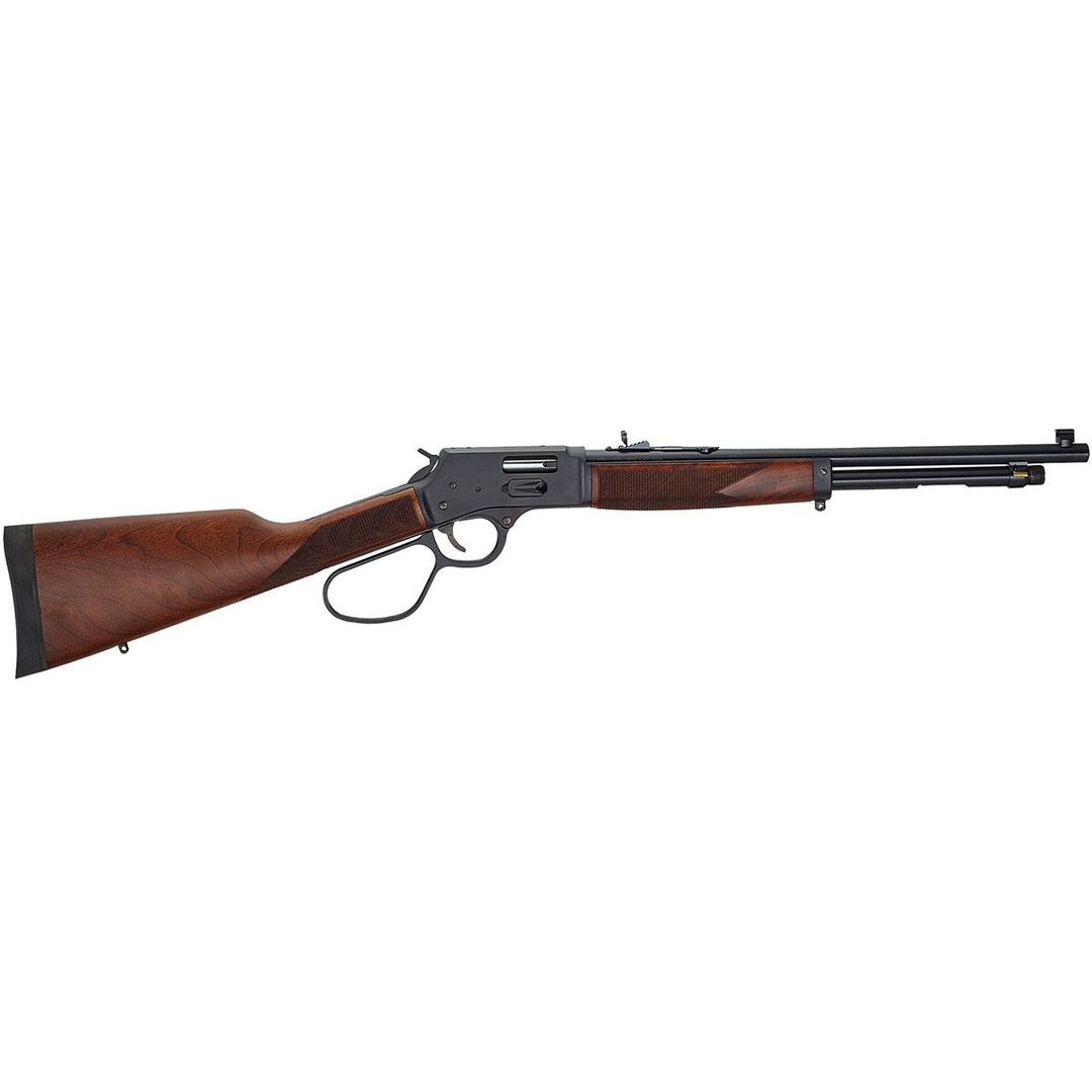 Brand new Henry H012GR Big Boy Steel Carbine .44 Mag/.44 Spl Side Gate Large Loop Lever Action Rifle $1450 - 1 - 1737500500589_H012GR