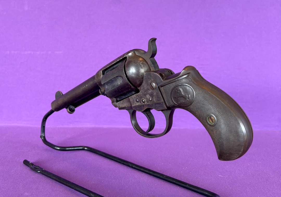 Antique Second Year Colt Model 1877 “Thunderer” Double Action Revolver - 3 - 1737680908457_IMG_9775