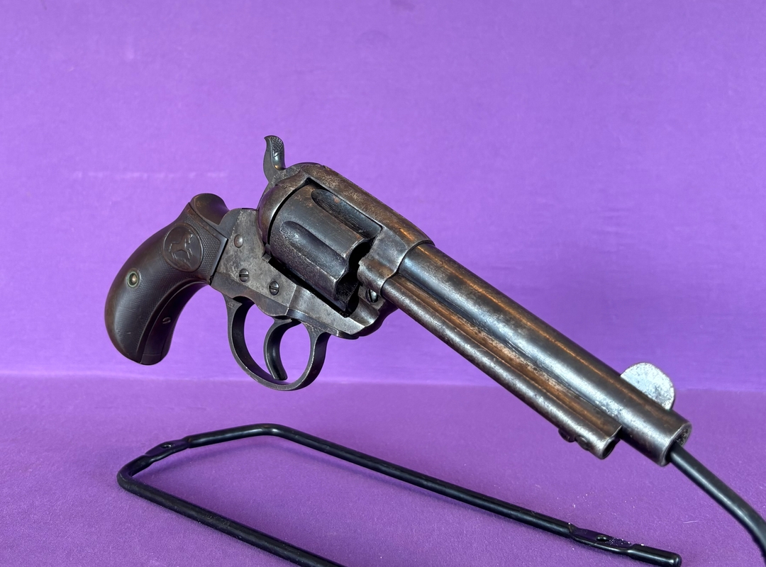 Antique Second Year Colt Model 1877 “Thunderer” Double Action Revolver - 6 - 1737680908458_IMG_9778