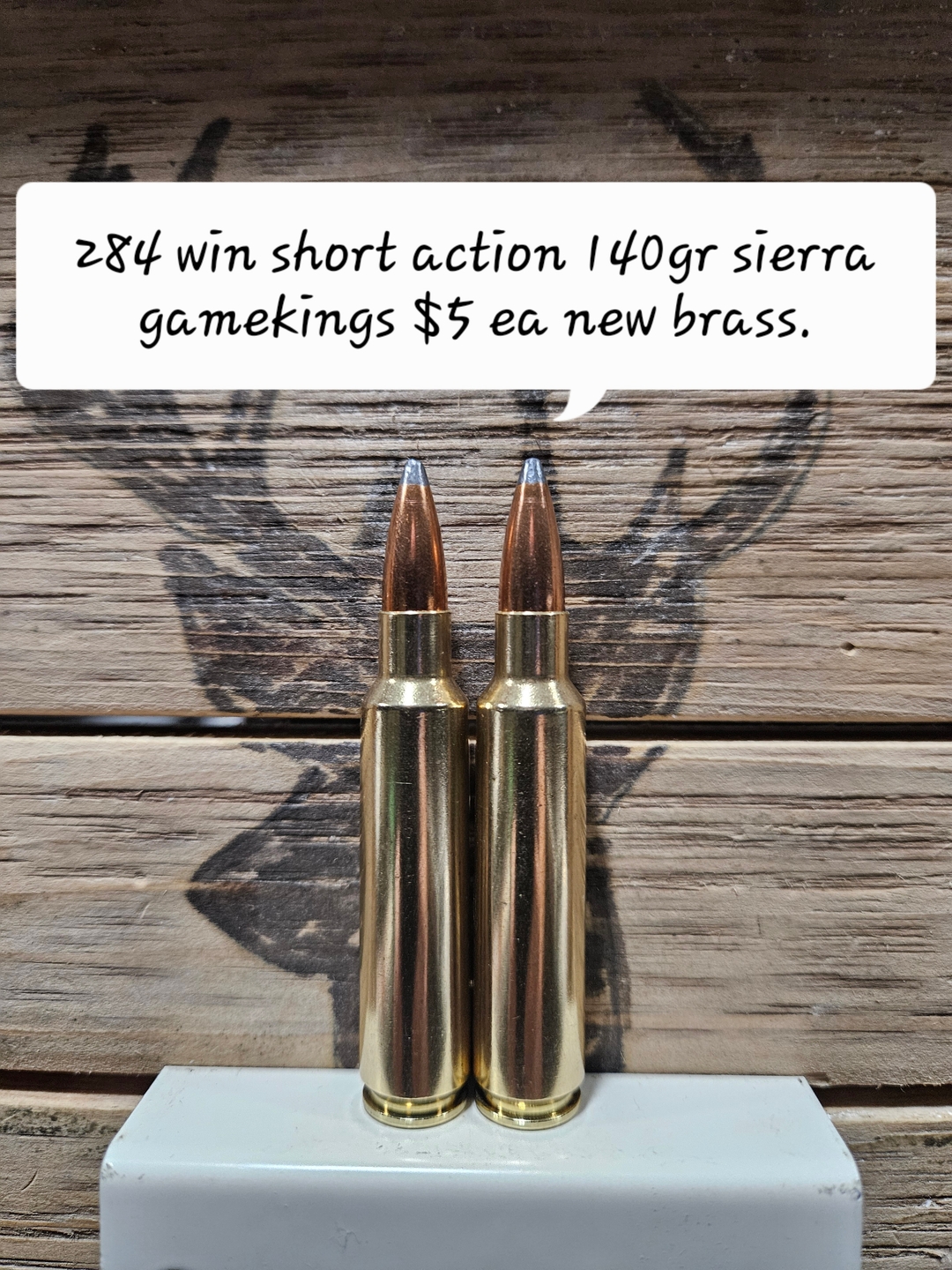 284 win short action 140gr sierra gamekings new brass - 1 - 1737853406649_1000018637