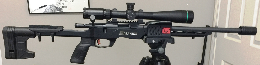 Savage® B Series 17 HMR Precision Bolt-Action Rifle with Meuller Target Scope - 2 - 1737936366412_P002