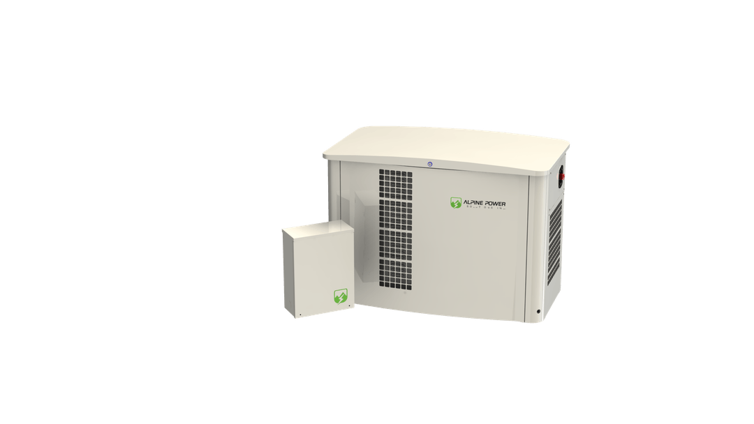 Farm & Acreage Emergency Generator - 1 - 1737996848373_AlpinePower 20kW ATS wht1