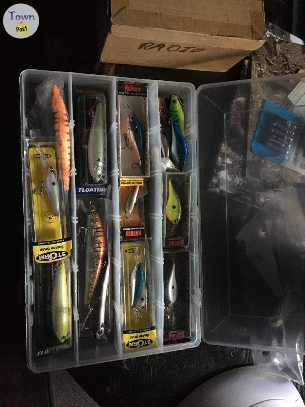 A Box Of Brand New Plugs  and Jigs For Sale - 1 - 429689-1598404264