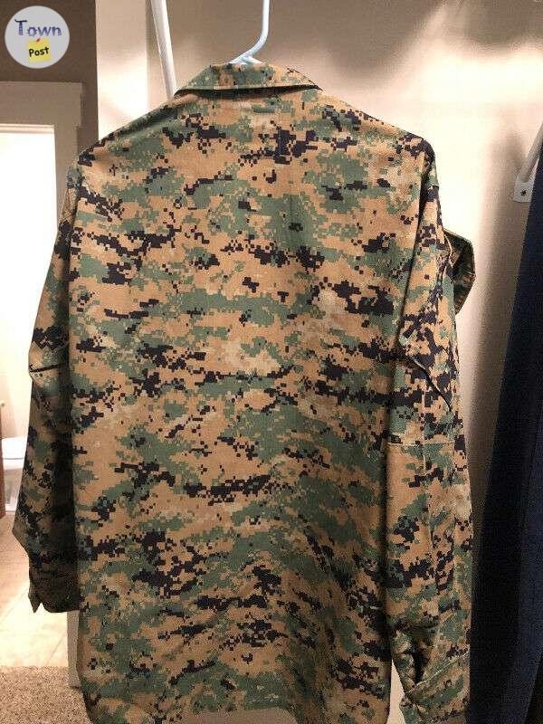 Digital Marpat Marine camouflage USMC combat shirt will fit 67 inches tall and 41 inch chest - 6 - 472989-1607433209_2