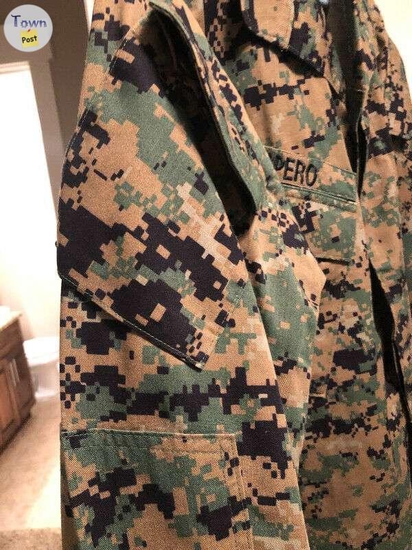 Digital Marpat Marine camouflage USMC combat shirt will fit 67 inches tall and 41 inch chest - 7 - 472989-1607433209_3