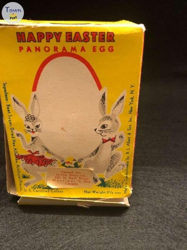 Vintage Sugar Easter egg from 1960s - 3 - 479523-1608215580_0