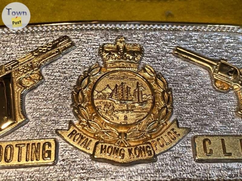 Royal Hong Kong Police shooting club belt buckle - 2 - 482690-1614864431_0