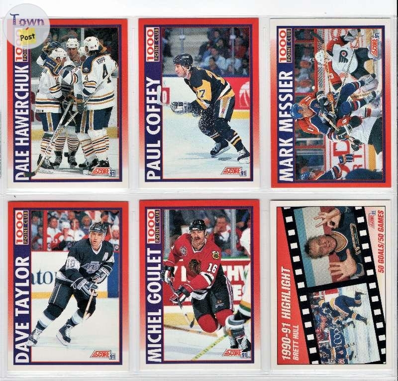 1991-92 SCORE #1-660 COMPLETE SET IN BINDER with SCORE #1-40 YOUNG SUPERSTARS - 3 - 571694-1625610970_0