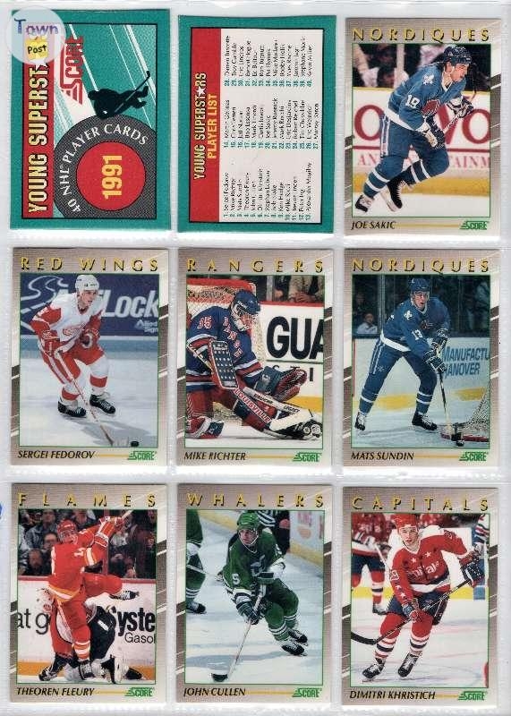 1991-92 SCORE #1-660 COMPLETE SET IN BINDER with SCORE #1-40 YOUNG SUPERSTARS - 8 - 571694-1625610970_5