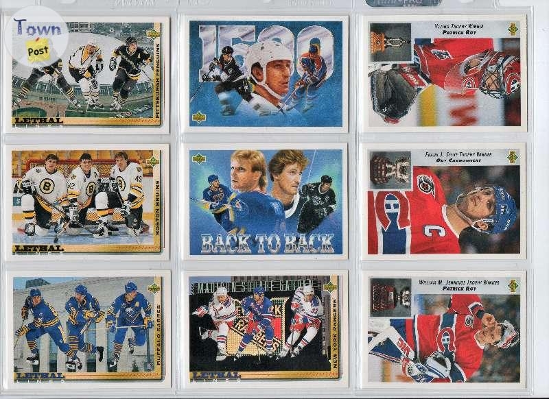 $55 - 1992-93 UPPER DECK #1-640 COMPLETE SET - 1 - 571846-1625634620_0