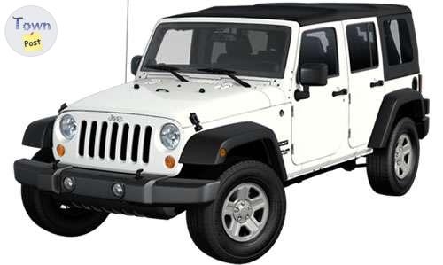 2013 Jeep Wrangler Black Soft Top Kit with Side Mirrors OEM like new OFFERS - 3 - 614829-1634613172_0